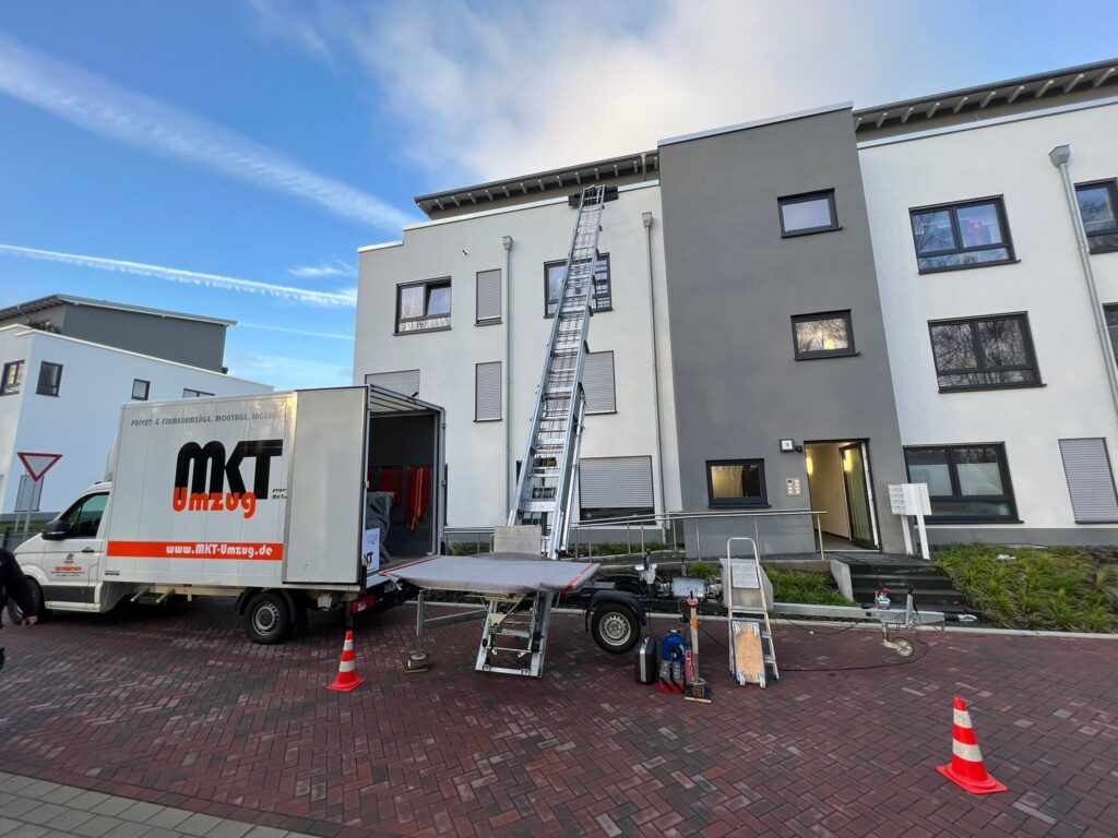 Möbellift / Außenaufzug für Ihren Umzug