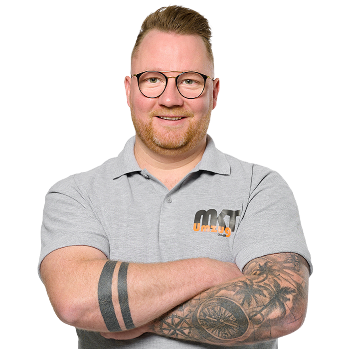 Marcel Hohrath von MKT Umzug arbeitet in der Disposition